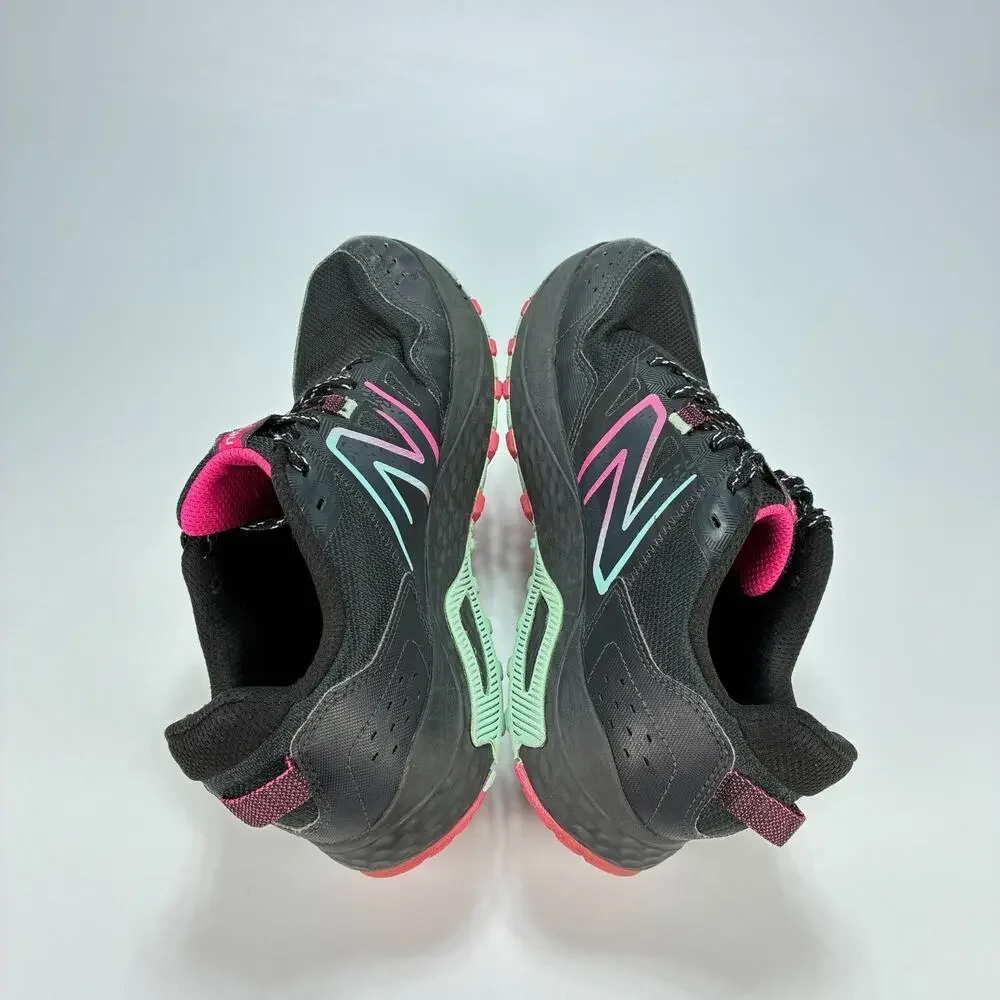 New Balance 410 V8 Black Bright Pink Trail Running Shoes WT410LC8 Womens Size 10